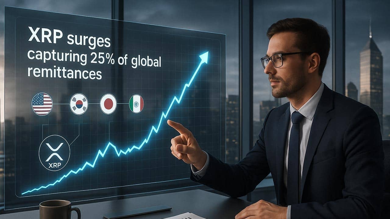 Oto możliwa cena XRP, jeśli obsłuży 25% globalnych przekazów pieniężnych.