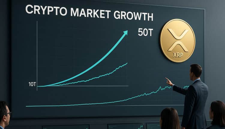 Oto możliwa cena XRP, jeśli rynek kryptowalut osiągnie poziom 10 bilionów dolarów i 50 bilionów dolarów