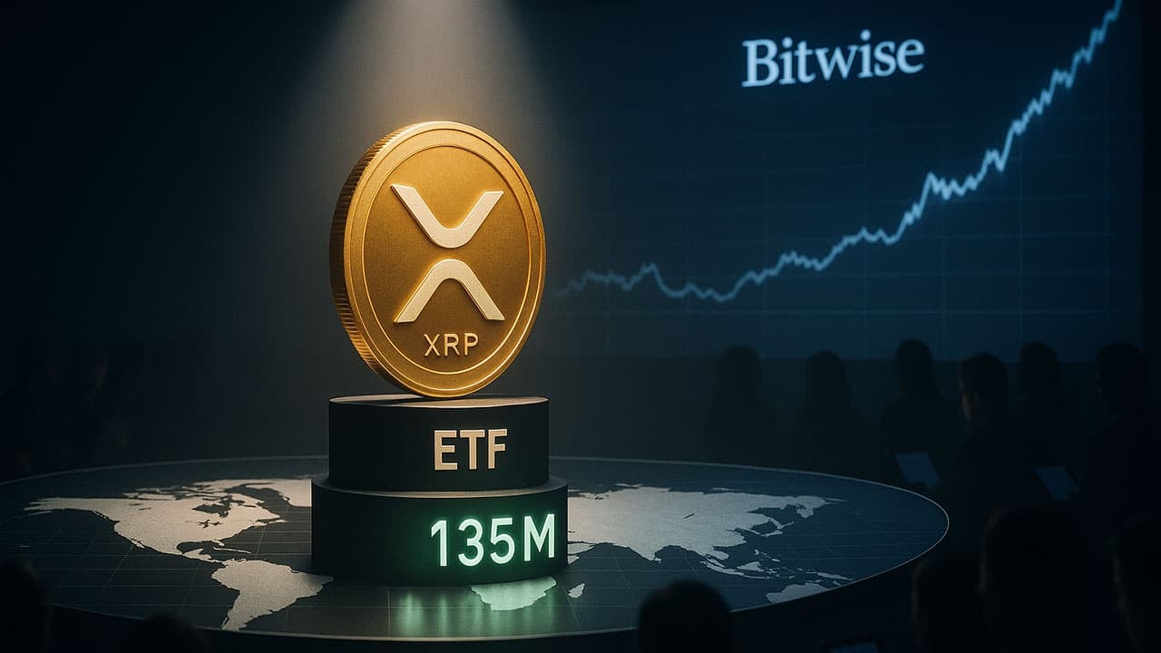 Prognoza ceny XRP po potwierdzeniu przez prezesa Bitwise napływu 135 mln USD do nowego funduszu ETF XRP.