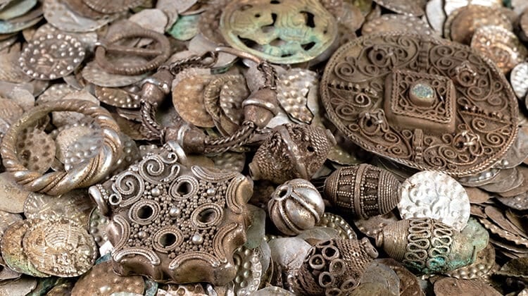 Srebrne monety sprzed tysiąca lat