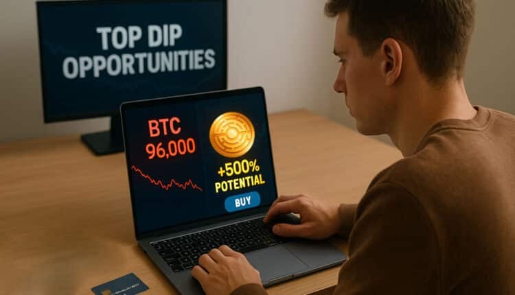 Spadek ceny Bitcoina do 96 tys. dolarów. Jak wydać 100 dolarów, aby mieć szansę na wzrost o 500%