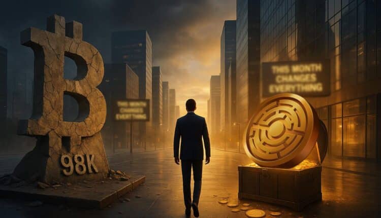 Zapomnij o spadku Bitcoina do 98 tys. dolarów. Posiadanie 5000 jednostek tej monety może sporo zmienić w tym miesiącu