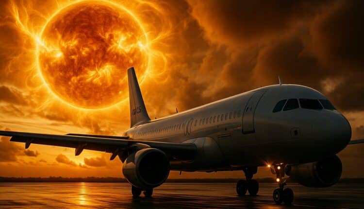 Kosmiczny cios w lotnictwo! Gigantyczny chaos, tysiące maszyn uziemionych