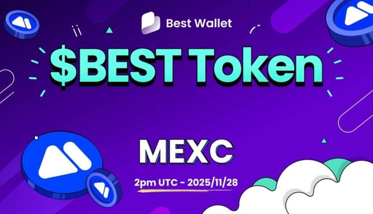 Rynek portfeli krypto rośnie, a Best Wallet token wchodzi na giełdę MEXC 28 listopada 