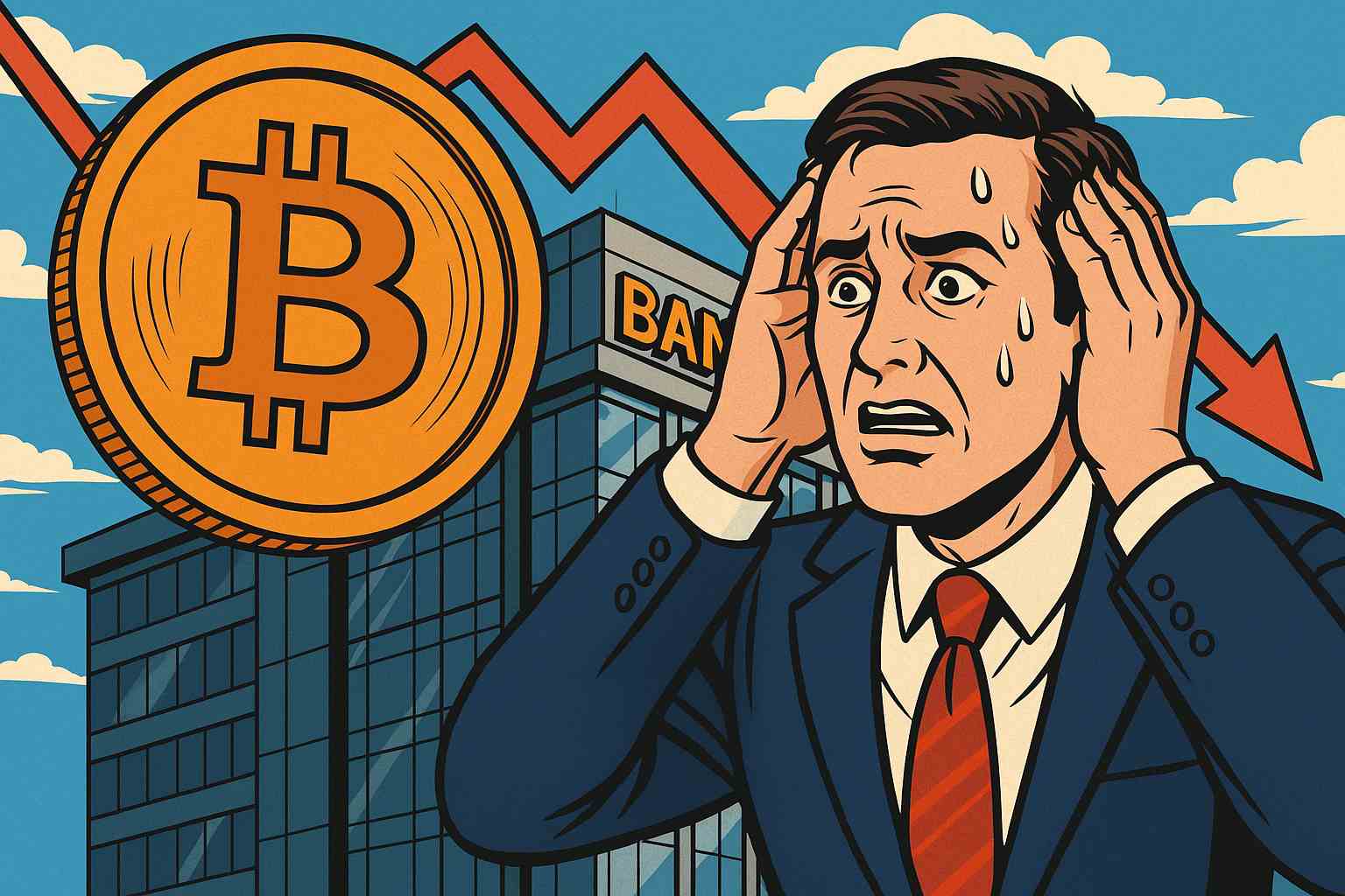 Największy bank na świecie: Bitcoin jest dziś 68 tys. dolarów za tani