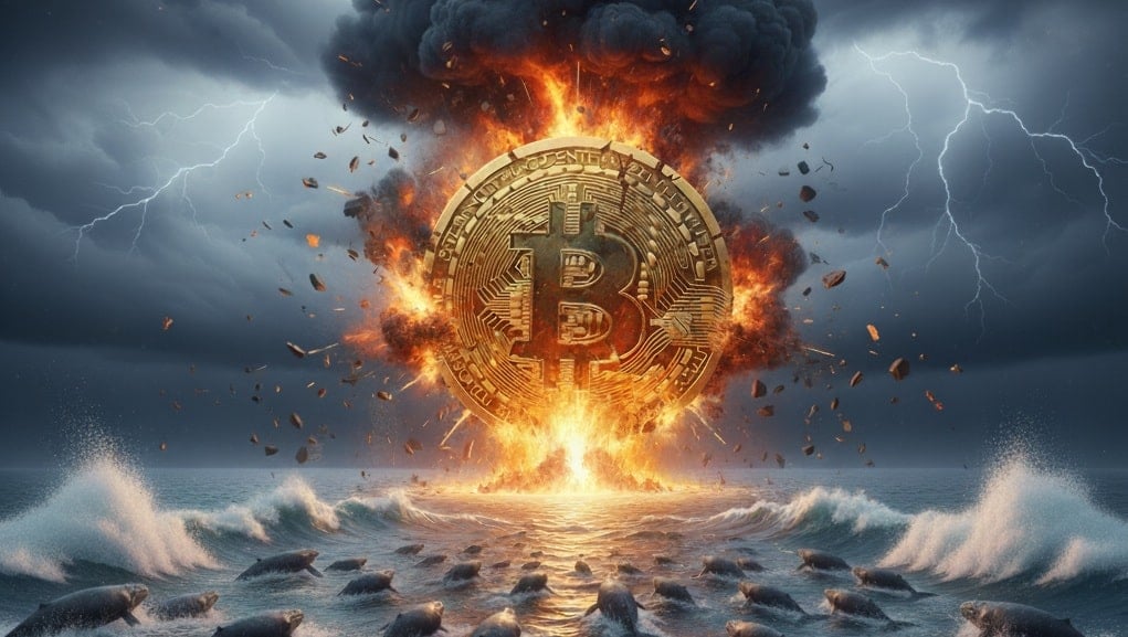 Wieloryby uciekają z rynku, cena Bitcoina może za chwilę eksplodować!