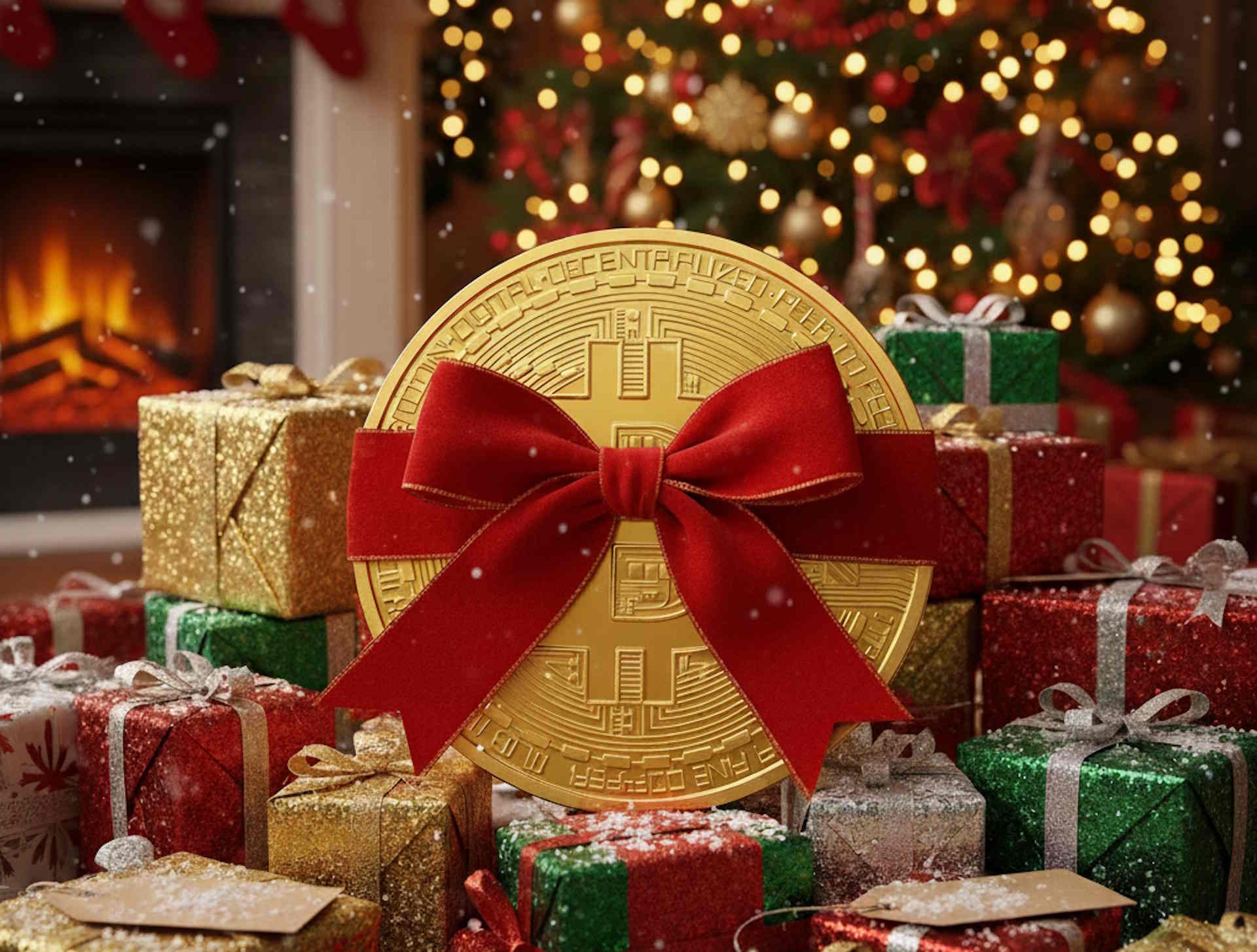 Bitcoin jako prezent na święta