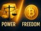 bitcoin złoto power freedom