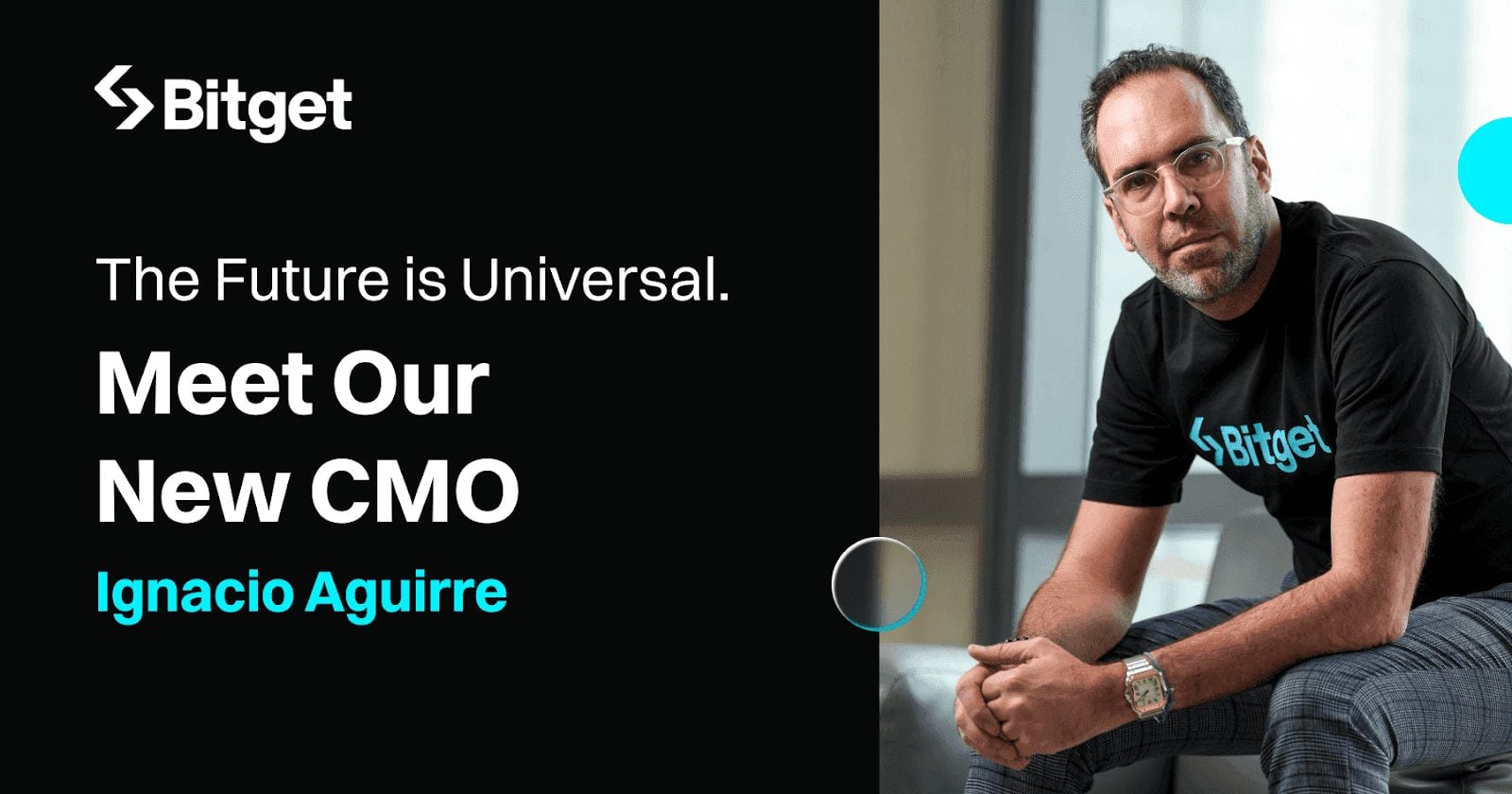 Nowy CMO w Bitget: Ignacio Aguirre Franco pokieruje globalnym marketingiem i strategią UEX