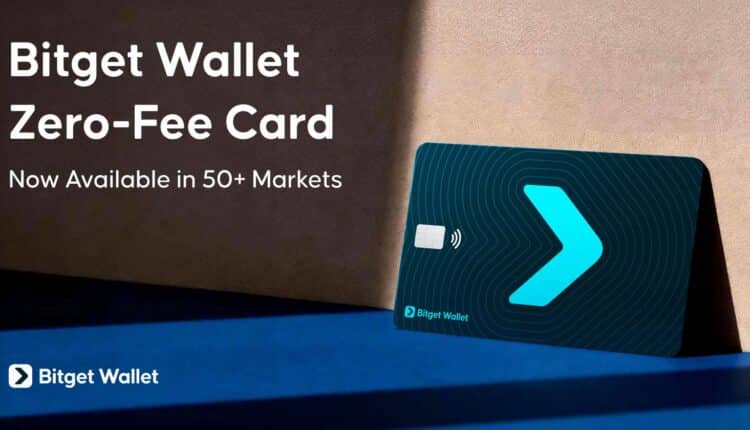 Bitget Wallet wprowadza rewolucję: karta krypto bez opłat dostępna w ponad 50 regionach świata