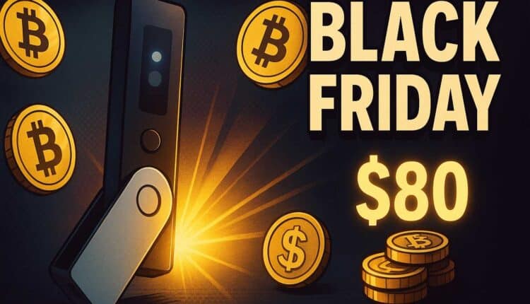 Portfel Ledger – Promocja na Black Friday 2025 (50% zniżka + 80 dolarów w BTC)