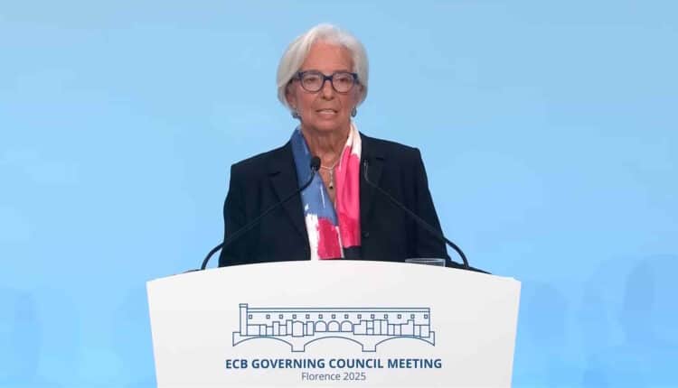 Christine Lagarde, prezes Europejskiego Banku Centralnego (EBC)