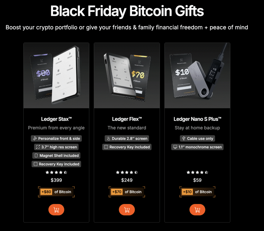 ledger black friday