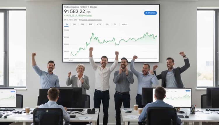 Czy to koniec korekty? Rynek kryptowalut odzyskał 130 mld USD w jeden dzień – zobacz, co zyskują altcoiny