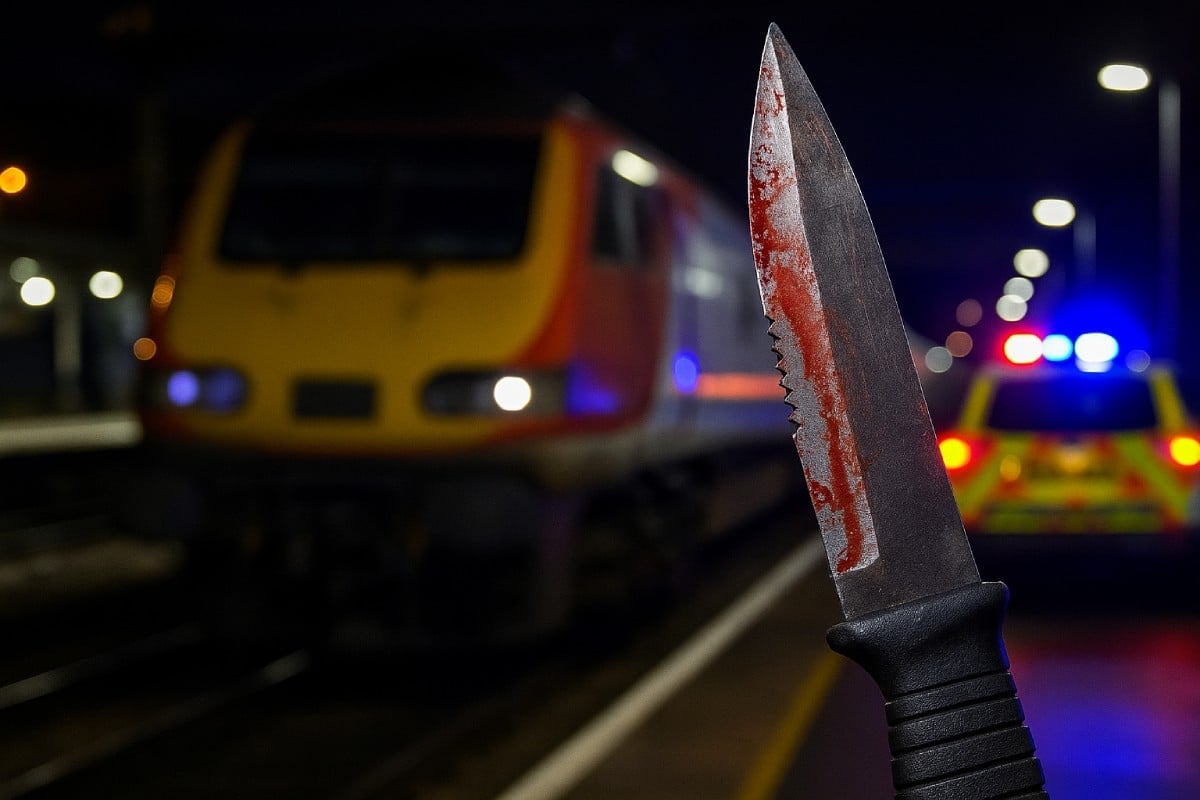 Atak nożownika w pociągu w Wielkiej Brytanii. Świadkowie: „To była rzeź, wszędzie była krew”