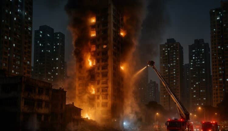 Piekło w wieżowcach. Hongkong liczy ofiary największego pożaru od dekad. Wskazują winnych