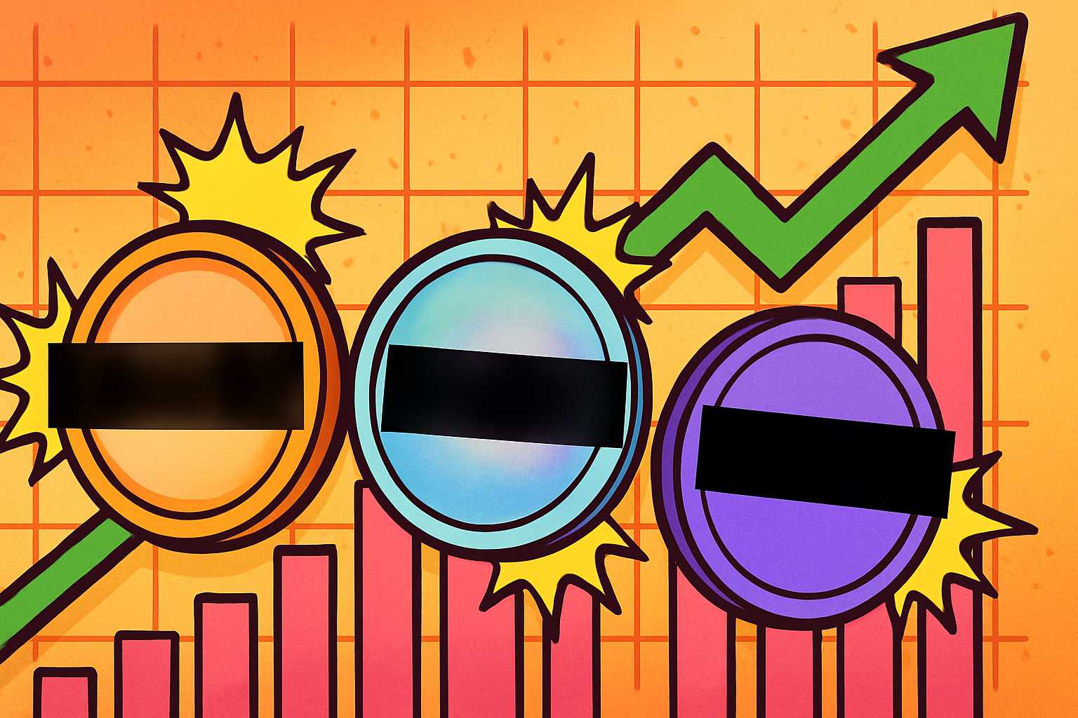 Te 3 altcoiny wyprzedziły dziś cały rynek! Czy warto jeszcze wsiąść do pociągu?