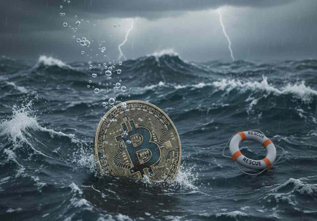 Bitcoin tonie! Władze USA zgotowały kryptowalucie najgorszy możliwy scenariusz