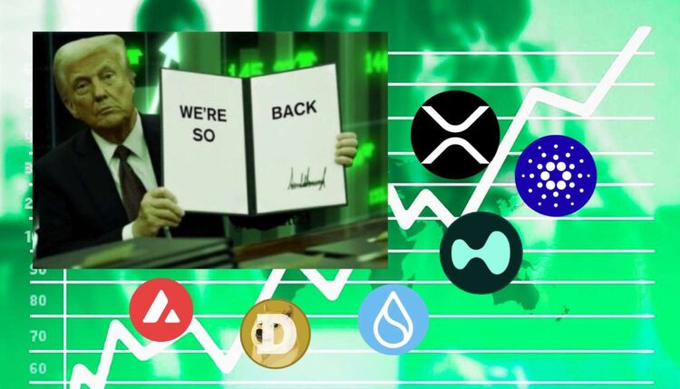 Te kryptowaluty mogą wystrzelić po powrocie rządu USA. Powrót hossy?