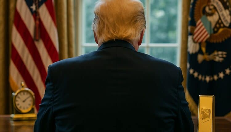 trump złoto szwajcaria