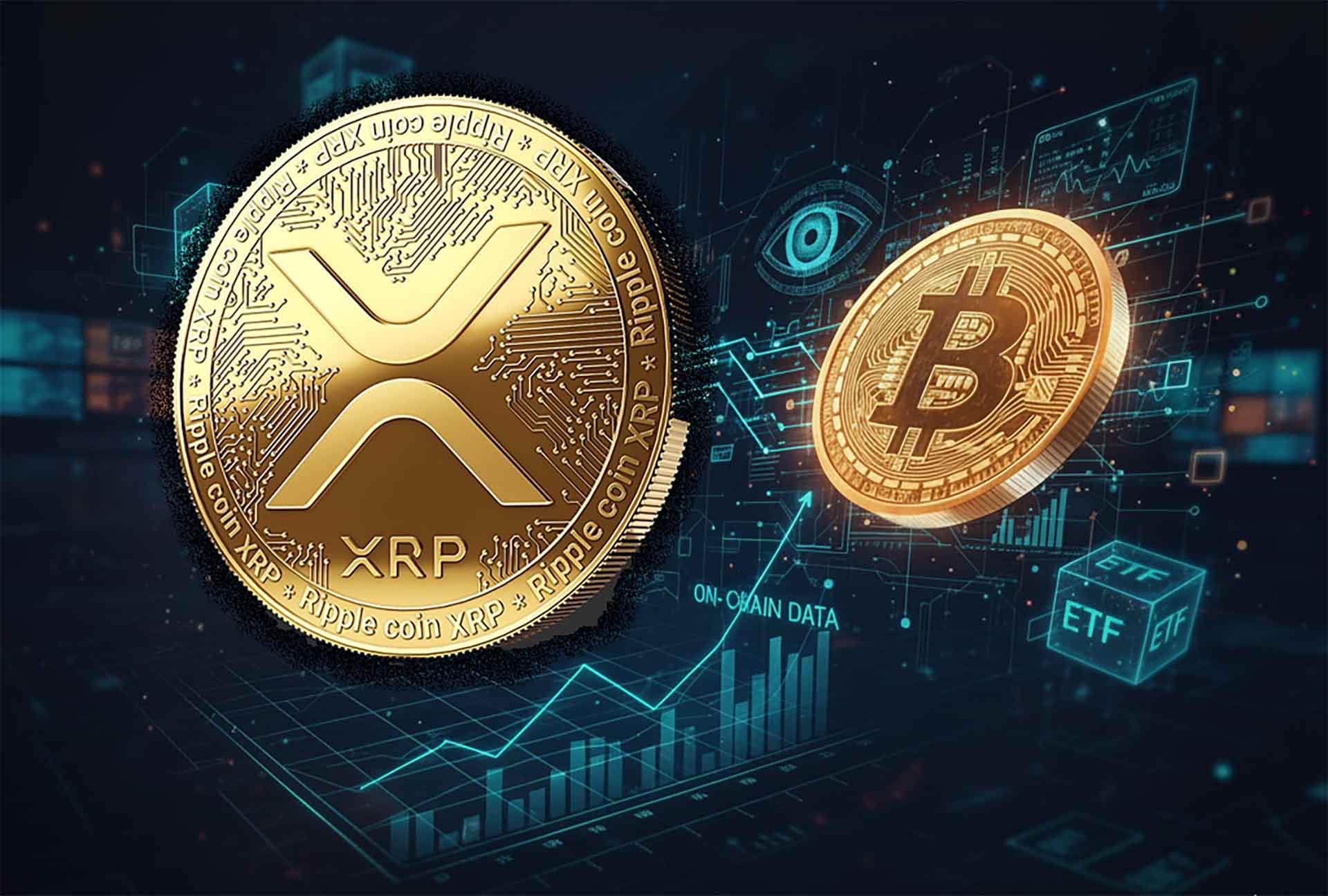 XRP wyprzedza Bitcoina, a wszystko to z powodu funduszy ETF. Co mówią nowe dane on-chain?