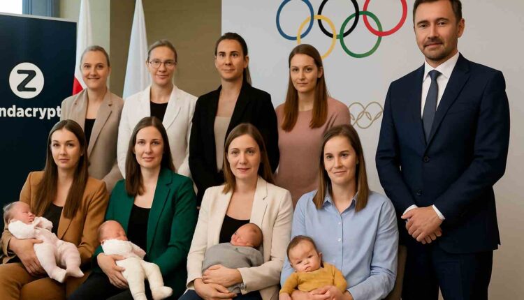 50 tys. zł dla mam olimpijek. Zondacrypto i PKOl łączą siły