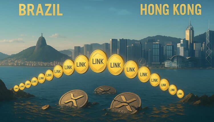 „LINK ponownie ponad XRP”. Chainlink zawiera nową umowę z bankiem centralnym Brazylii i Hongkongu