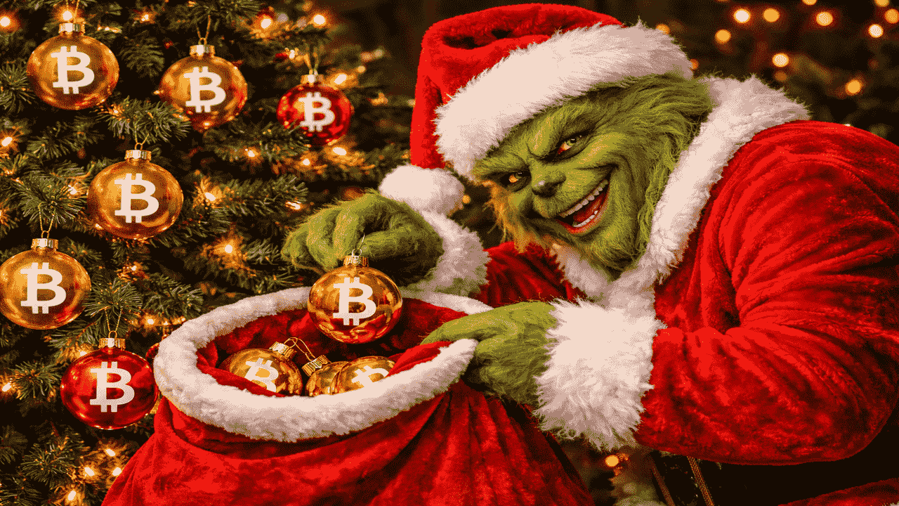 Grinch hossy nie będzie – rynek krwawi, a Bitcoin traci. Eksperci wskazują co będzie dalej