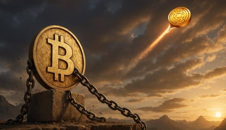 Bitcoin z trudem przekracza 90 tys. dolarów, ale ten altcoin rośnie