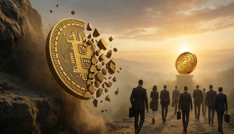 Cena Bitcoina spadnie do 70 tys. dolarów? Kupujący przerzucili się na nową kryptowalutę z potencjałem wzrostu o 500x