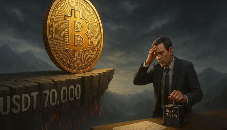 Cena Bitcoina (BTC) może spaść do 70 000 dolarów, jeśli to się wydarzy