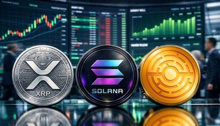 Prognoza dla XRP i Solany. W zeszłym tygodniu przyćmiły Bitcoina i Ethereum największymi napływami kapitału