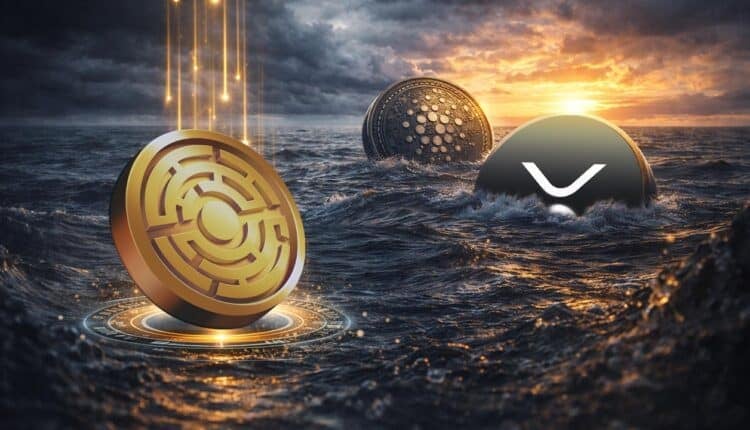 Token Ripple (XRP) i Cardano (ADA) spadają o ponad 10% w ciągu 7 dni. Kupujący przechodzą na tę nową kryptowalutę