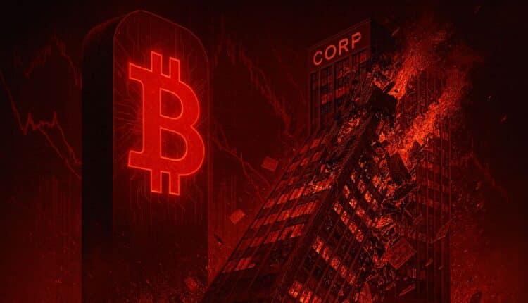 Giganci, którzy postawili wszystko na Bitcoin… właśnie krwawią. Brutalny obraz 2025 roku