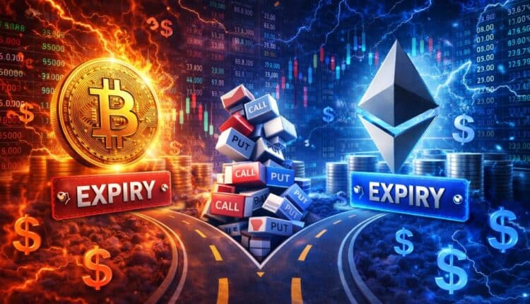 27 miliardów dolarów na stole. Bitcoin i Ethereum przed momentem prawdy na koniec roku