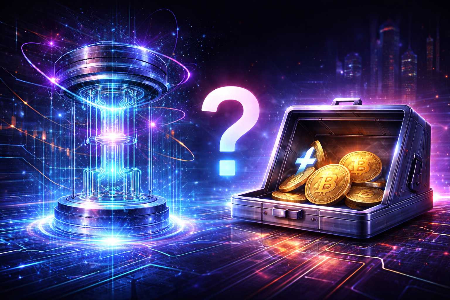 Komputery kwantowe nie zabiją Bitcoina! Jeszcze nie teraz