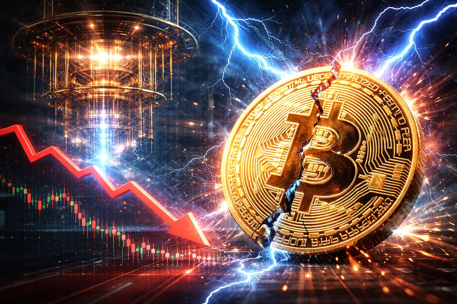 Komputery kwantowe mogą zniszczyć Bitcoina! To może być historyczna bessa