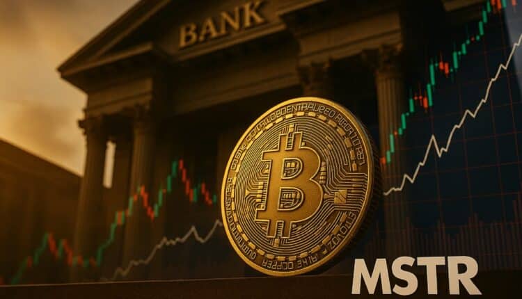 Bitcoin w centrum wielkiego przejęcia. Bankowy gigant wrzuca 273 mln dolarów i wybiera MSTR zamiast BTC