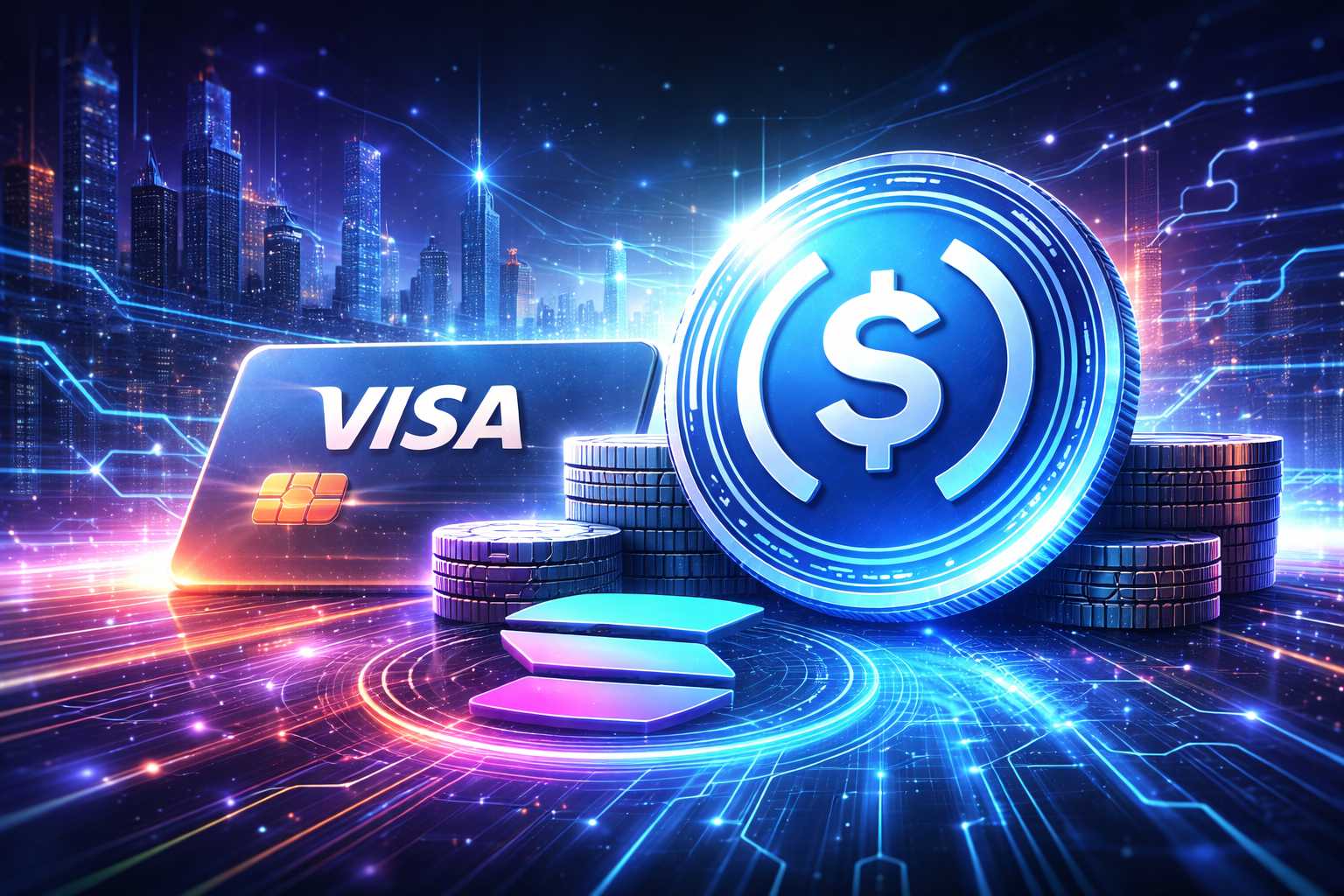 To przełom! Visa uruchamia płatności USDC na Solanie
