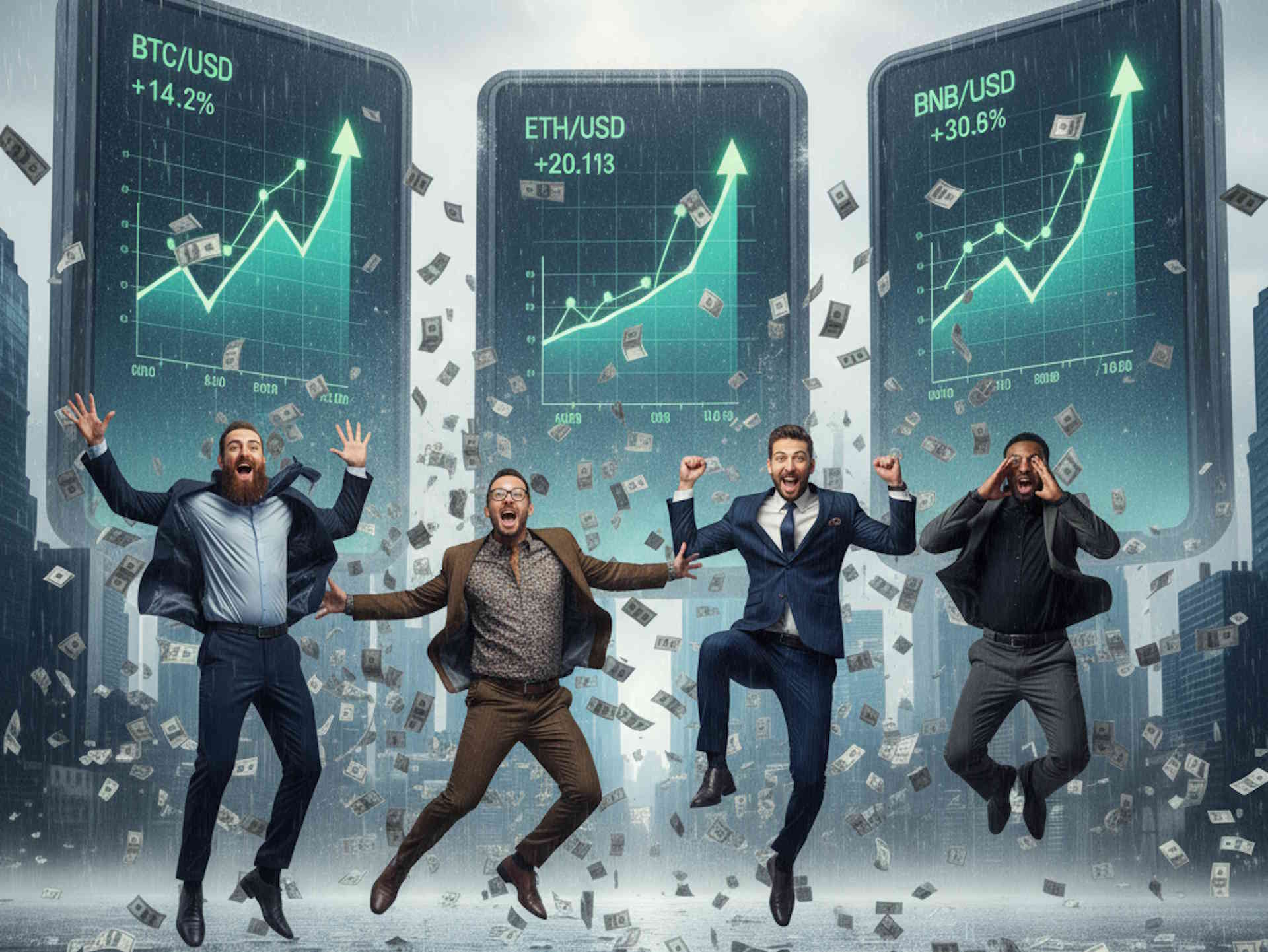 Oto kto tak naprawdę zarobił na kryptowalutach w 2025 roku