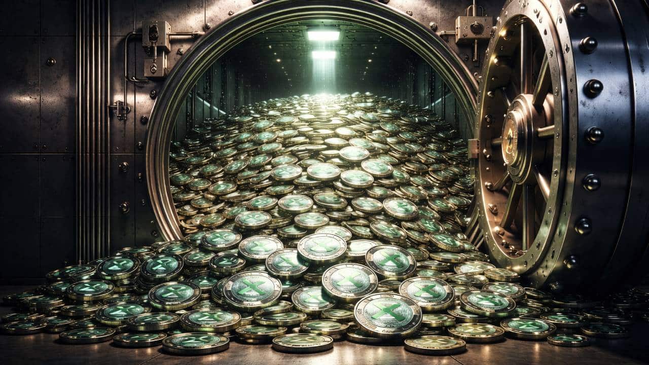 XRP znika z giełd, skarbce pękają w szwach! Podaż spada do poziomów z 2018 roku. Co się dzieje?