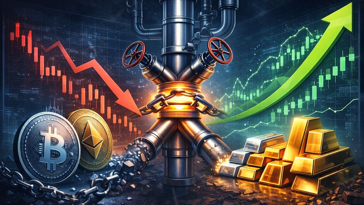 Dlaczego kryptowaluty niedomagają skoro akcje i metale rosną? Powód nie ma nic wspólnego z czteroletnim cyklem