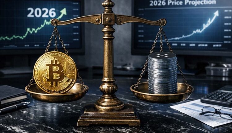 5000 XRP w 2026 r. może być warte 1 Bitcoina