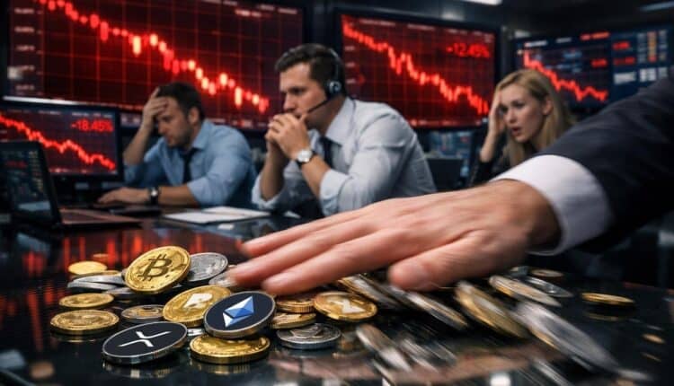 Druga największa wyprzedaż w historii rynku kryptowalut. Użytkownicy Bitcoina, Ethereum i XRP przenoszą środki
