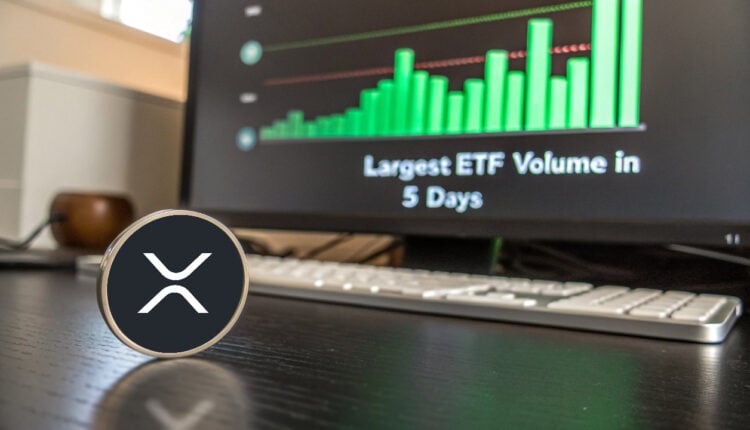 Prognoza ceny XRP po osiągnięciu największego wolumenu transakcji XRP ETF w ciągu 5 dni handlowych