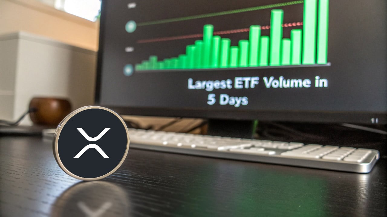 Prognoza ceny XRP po osiągnięciu największego wolumenu transakcji XRP ETF w ciągu 5 dni handlowych.