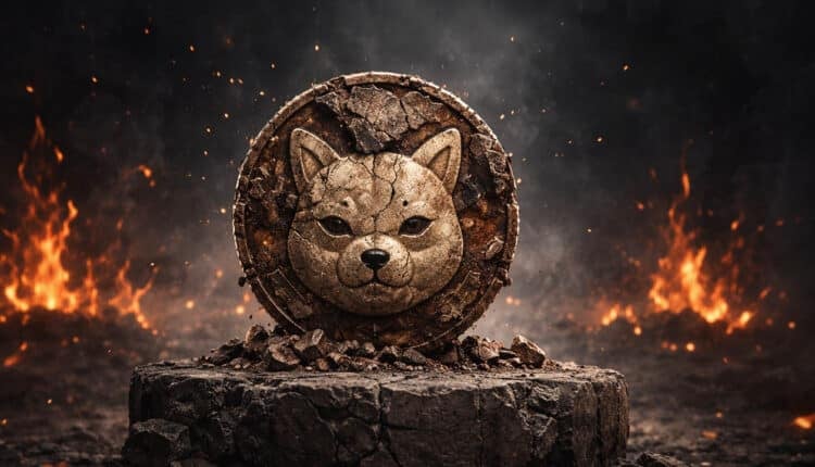 SHIB ma kłopoty? Załamanie ceny w związku ze spadkiem liczby spalanych tokenów