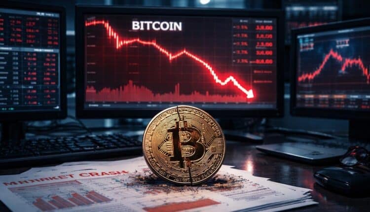 Według Bloomberga cena Bitcoina może spaść do 50 000 USD. Oto dlaczego