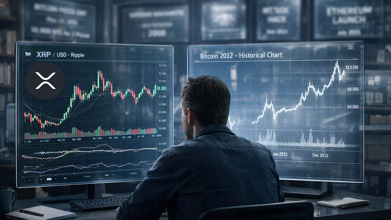 XRP przypomina na wykresie Bitcoina przed wzrostem o 56 000% w 2012 r.