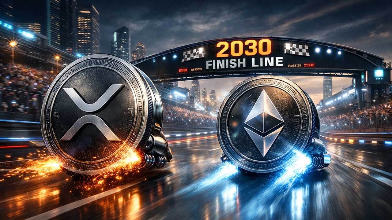 XRP vs Ethereum czy cena XRP dogoni Ethereum do 2030 roku.